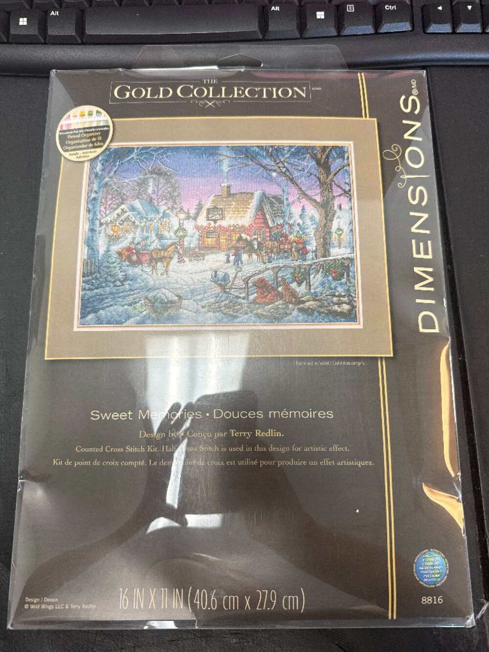 Gold Collection Sweet Memories Counted Cross Stitch Kit